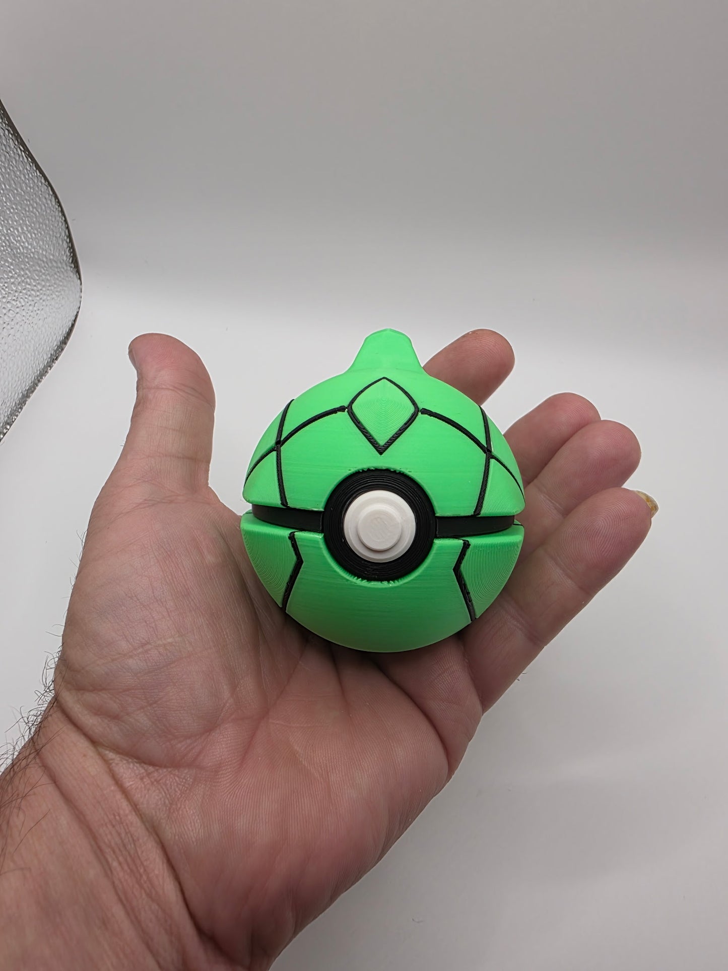 Metapod Themed Pokeball w/clicker