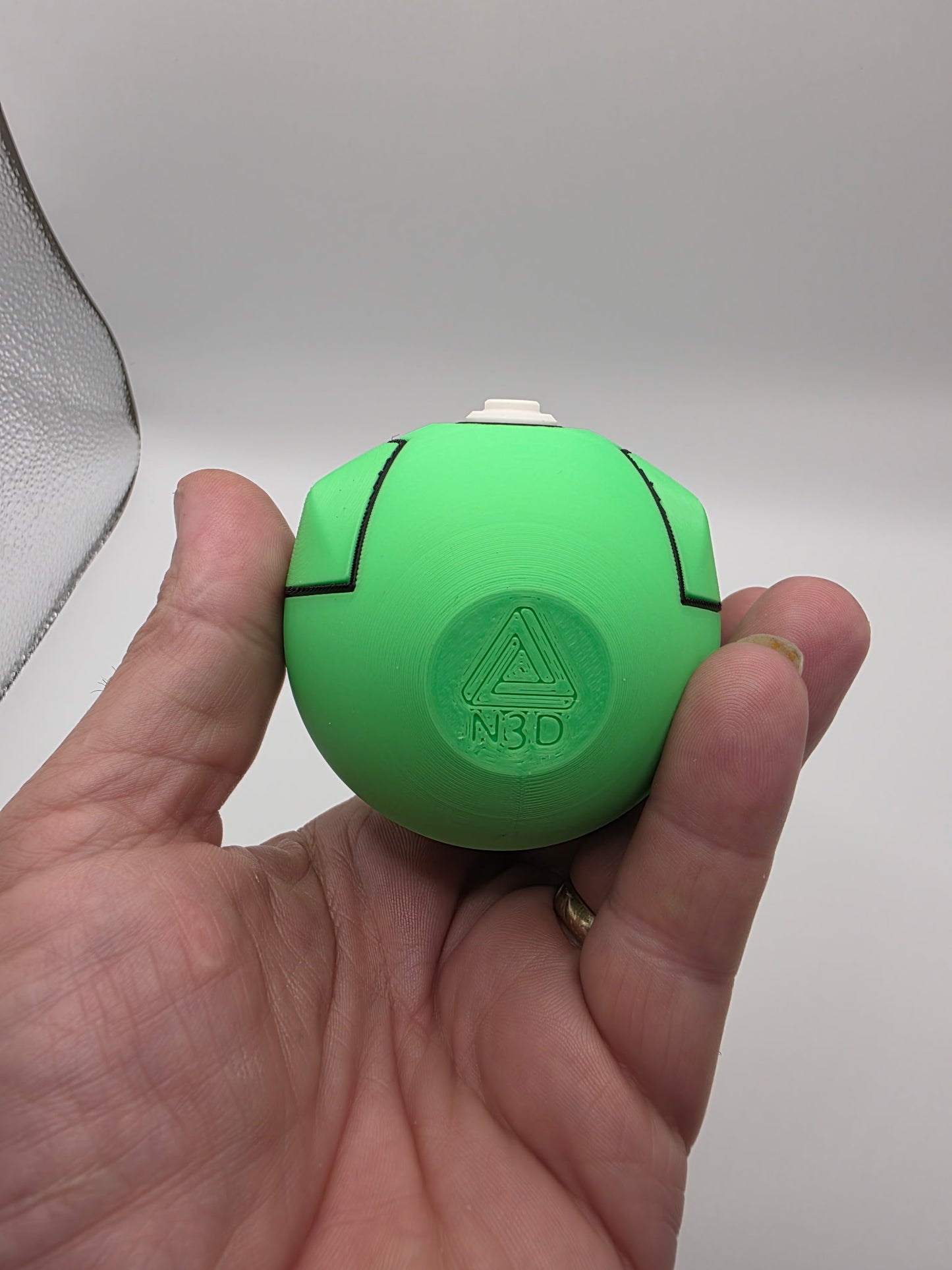 Metapod Themed Pokeball w/clicker