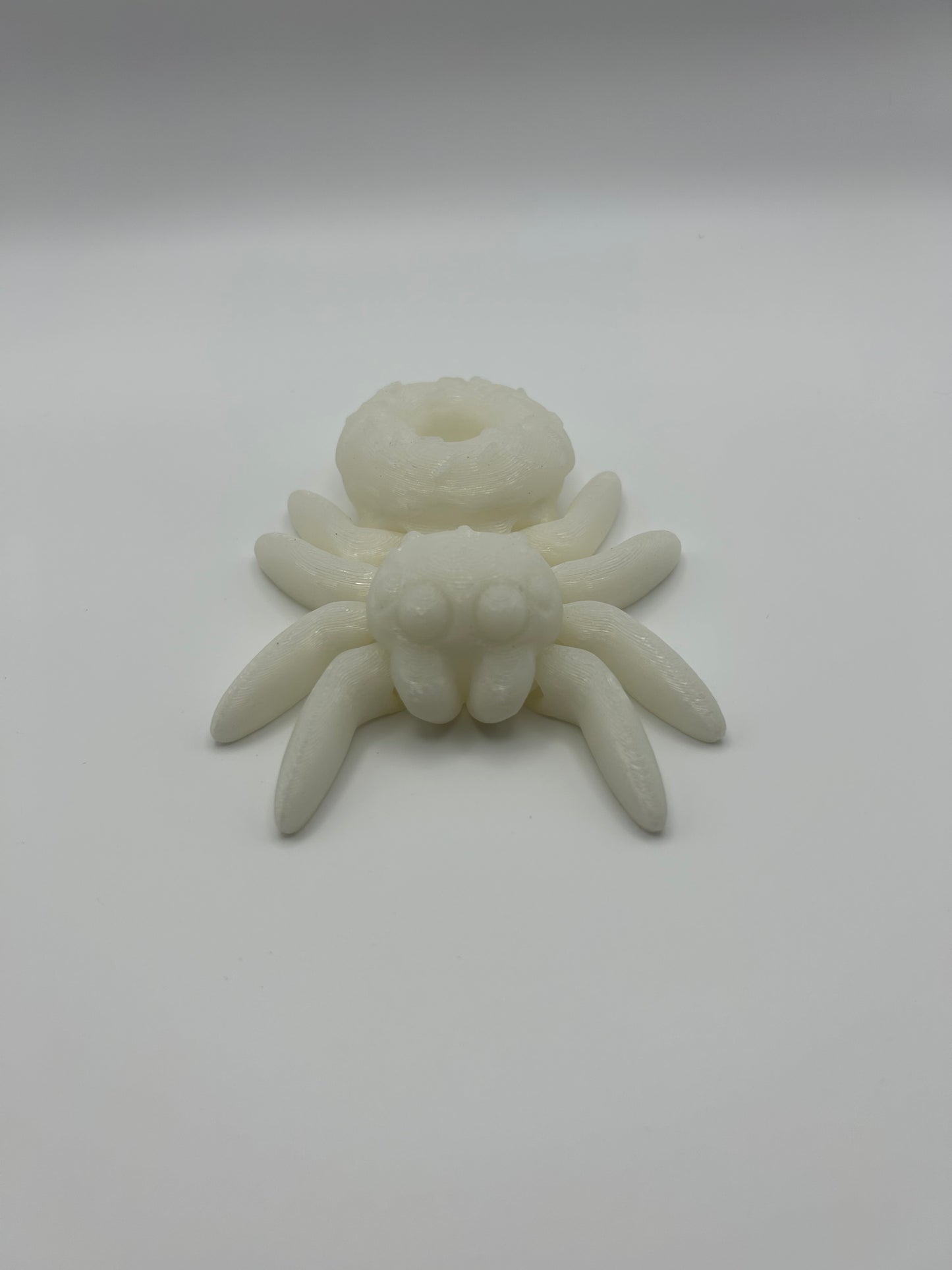 Rainbow Glow in the Dark Donut Spider