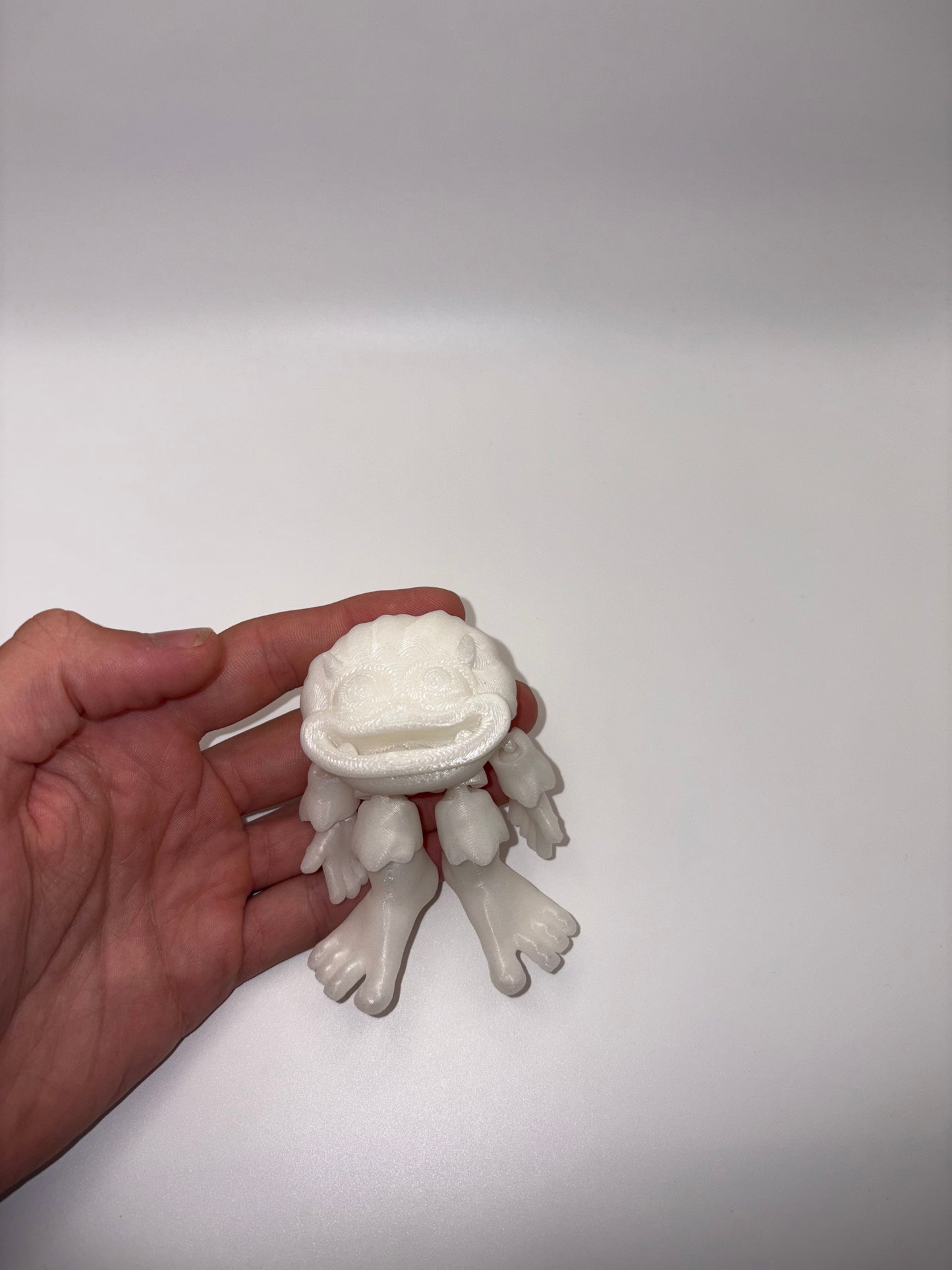 Rainbow Glow in The Dark Baby Yeti