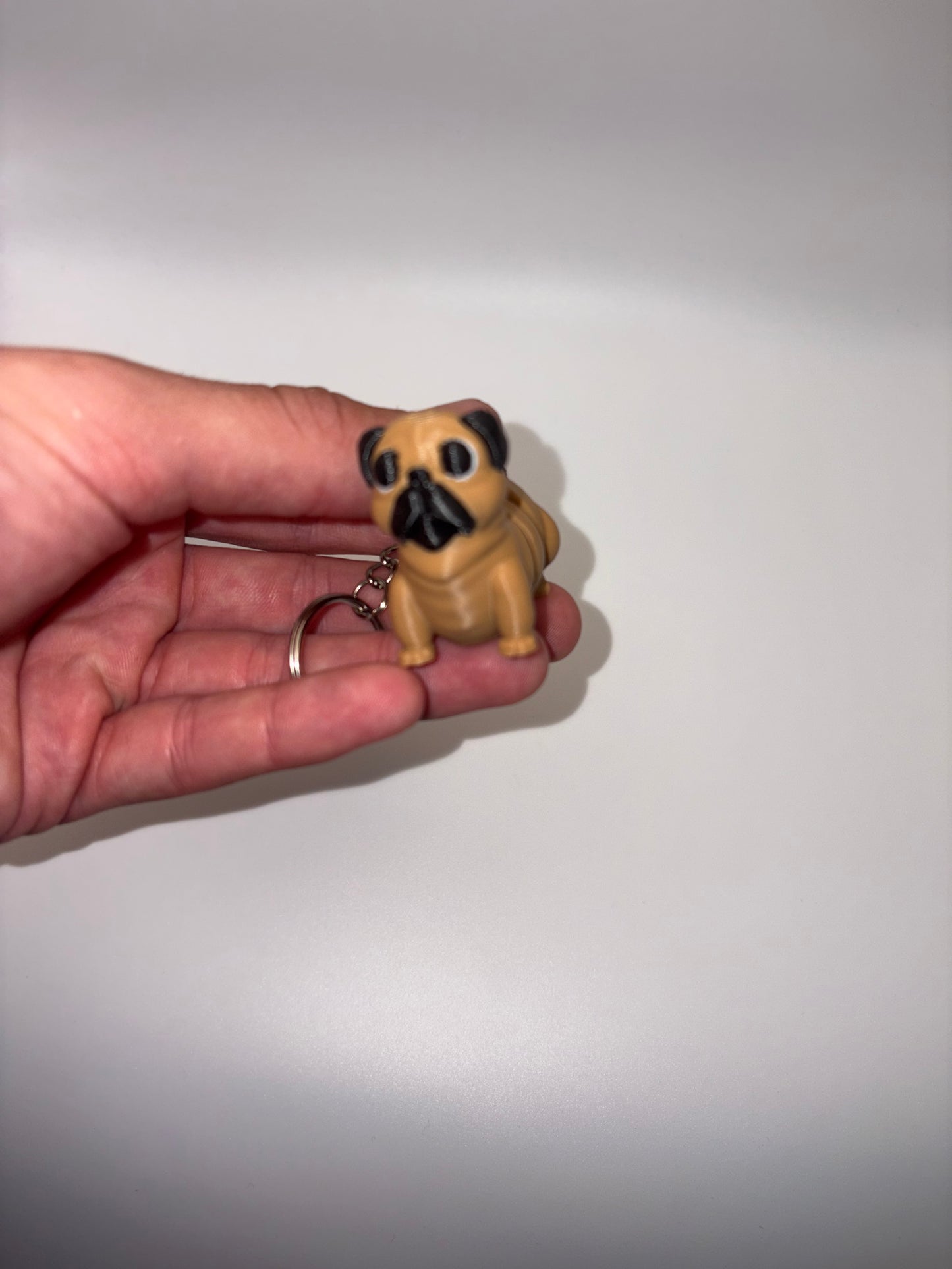 Pug Keychain