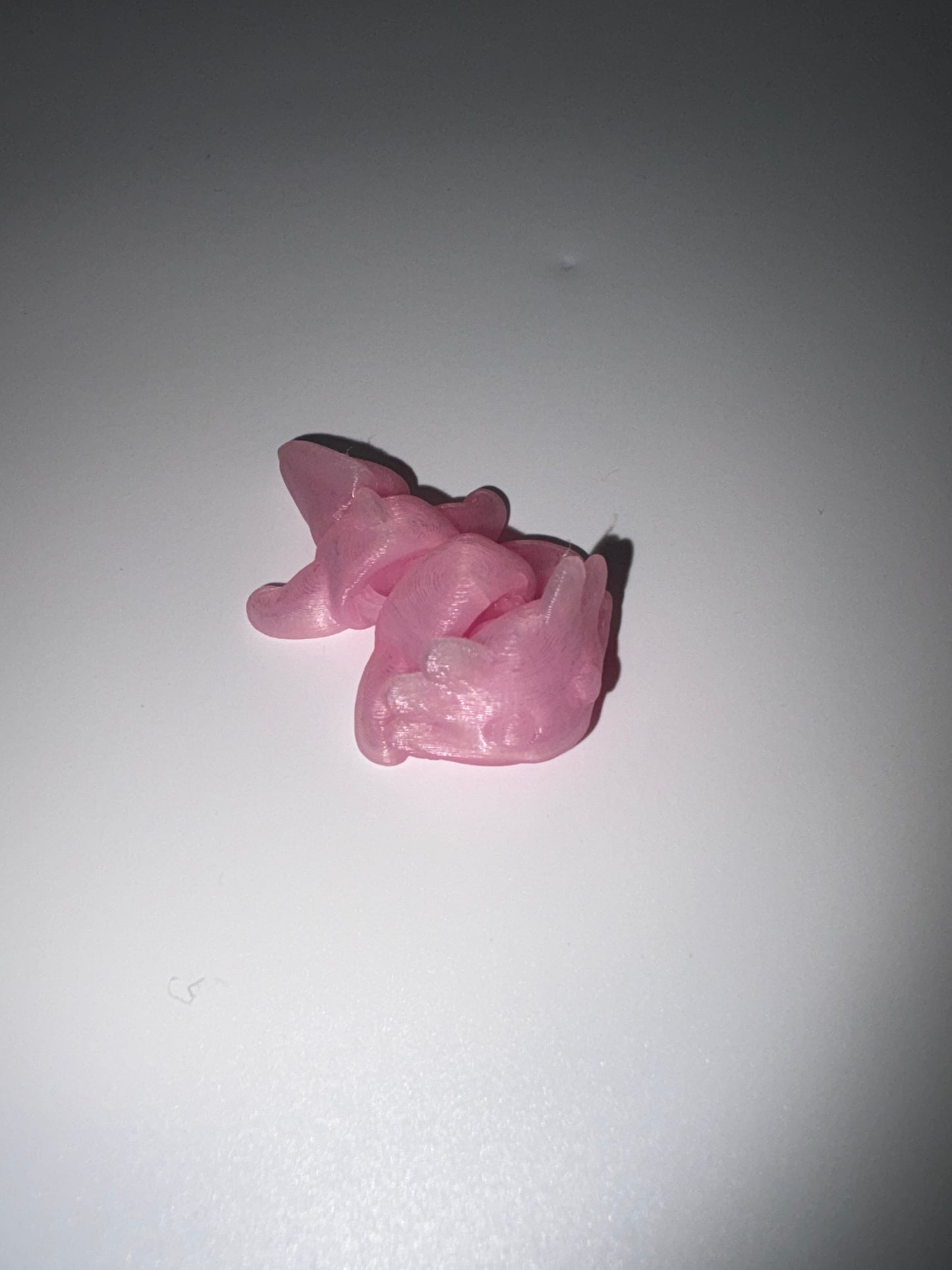 Small Glow In The Dark Axolotl (purple)