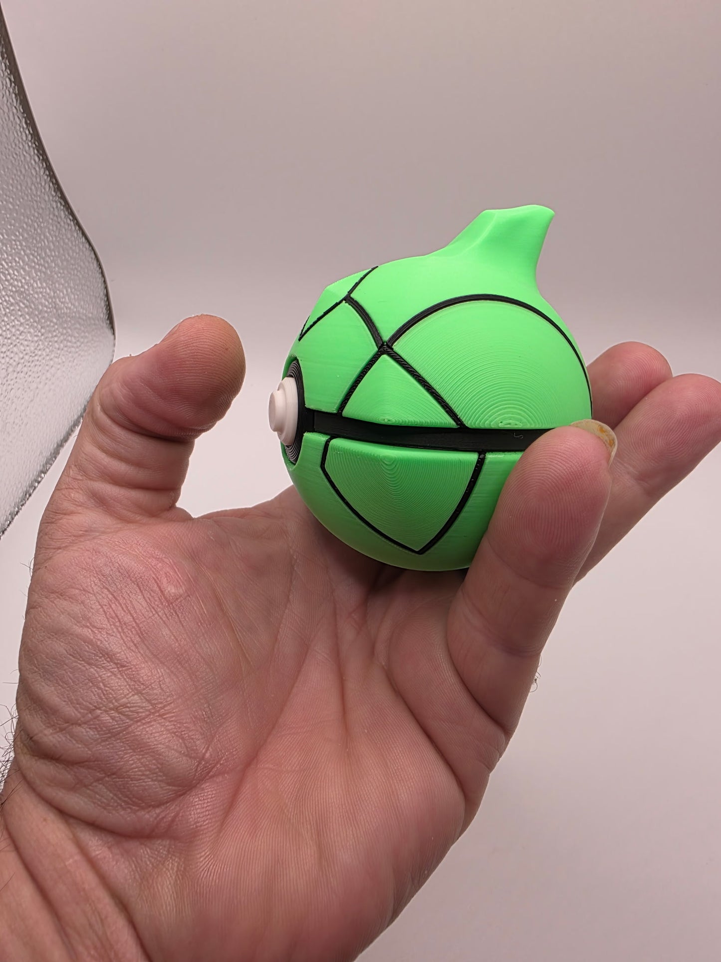 Metapod Themed Pokeball w/clicker