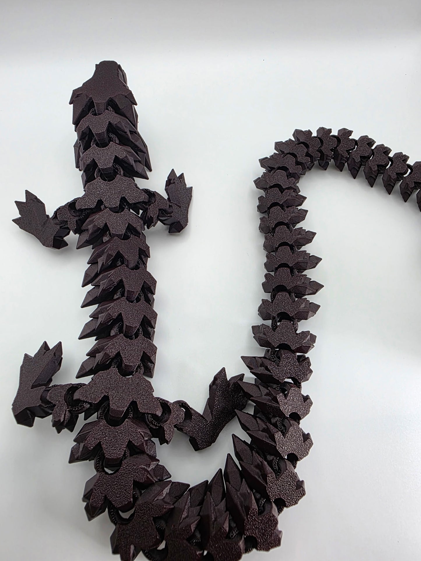 Carbon Fiber Adult Crystal Dragon