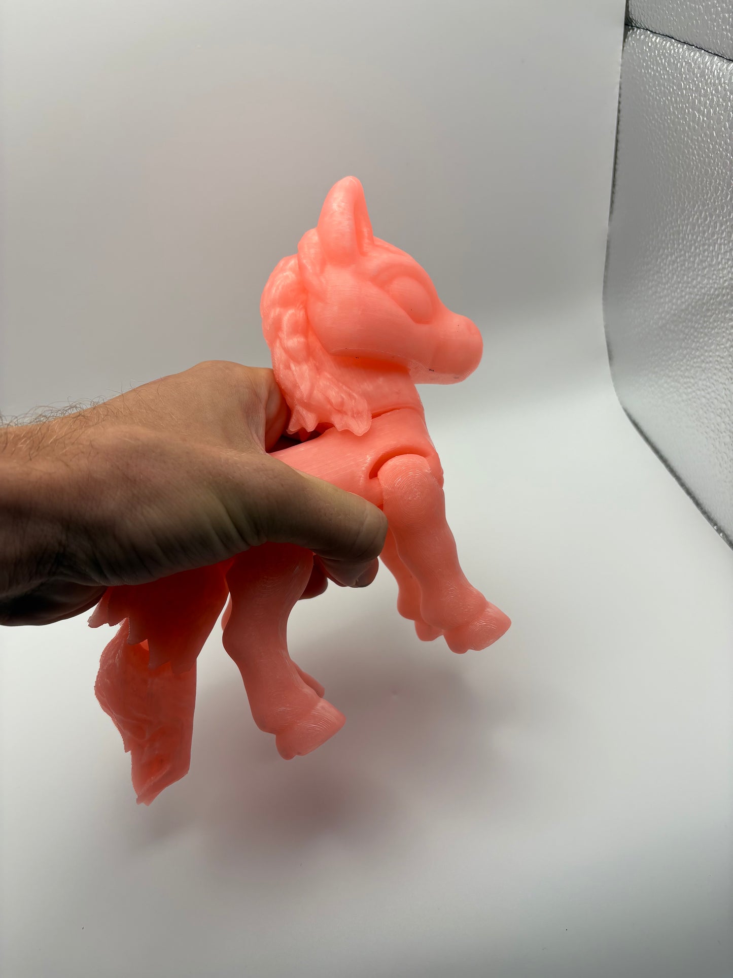 Jumbo Horse (glow in the dark) pink