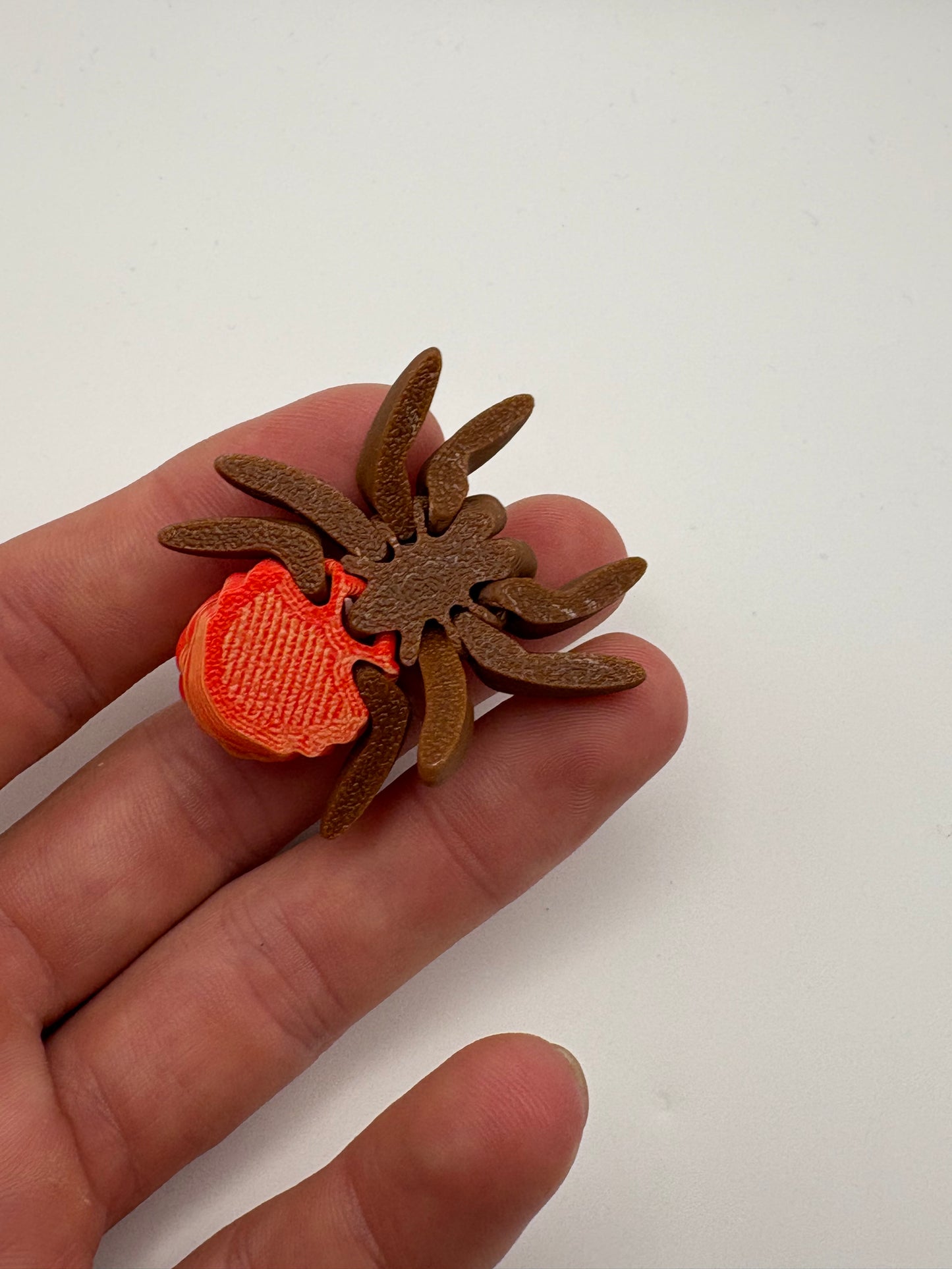 Tiny Pumpkin Spider