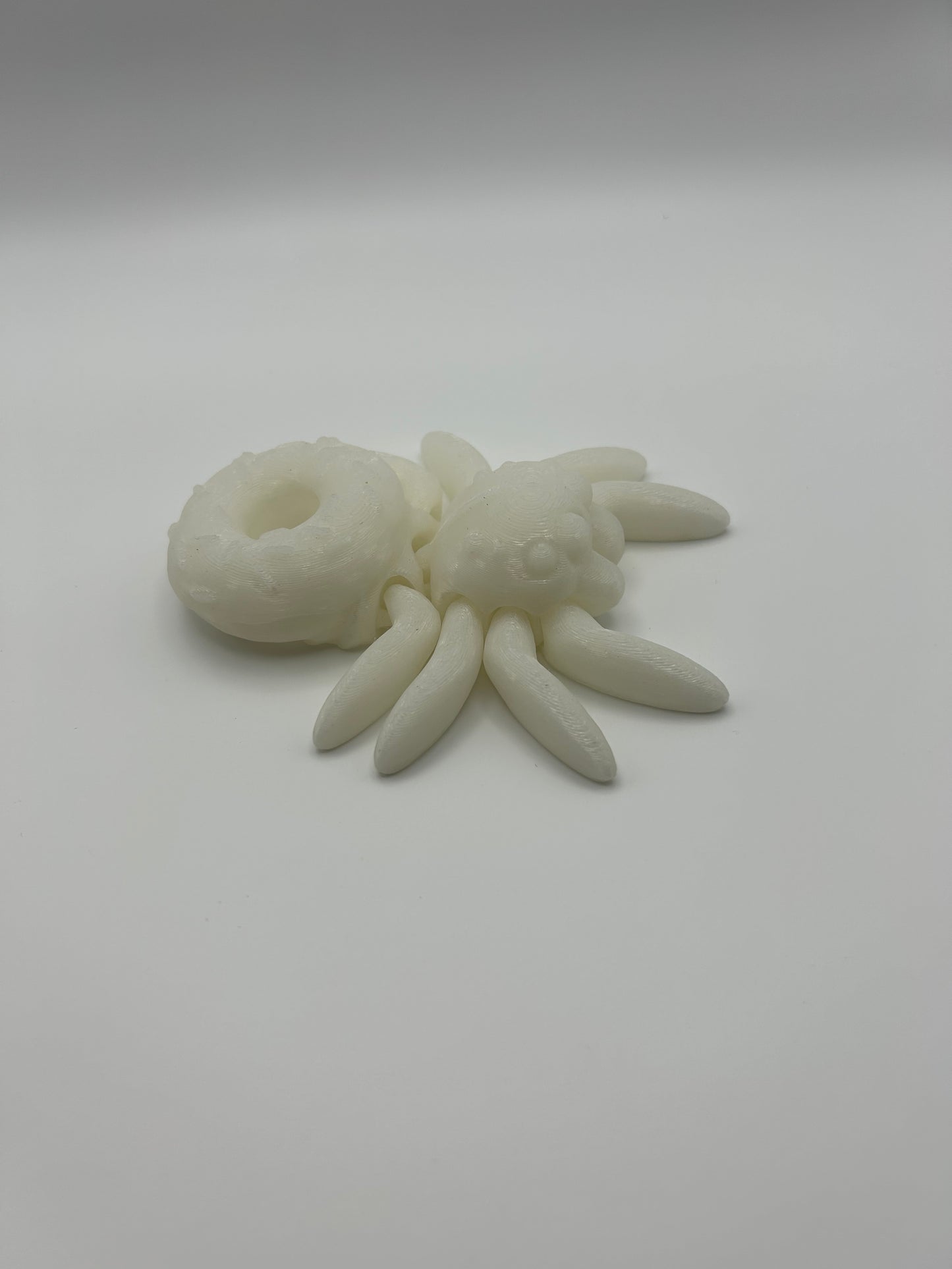 Rainbow Glow in the Dark Donut Spider