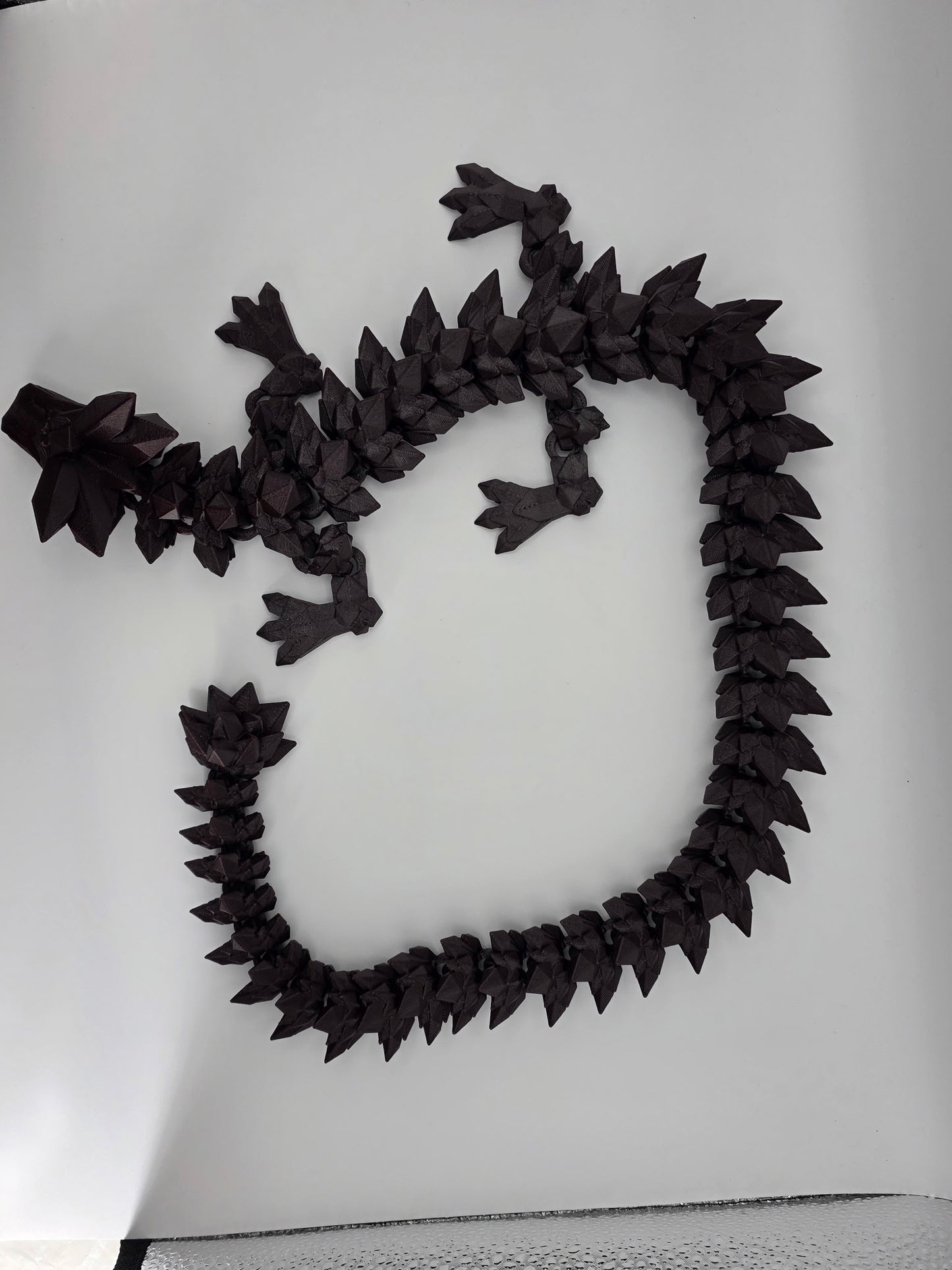 Carbon Fiber Adult Crystal Dragon