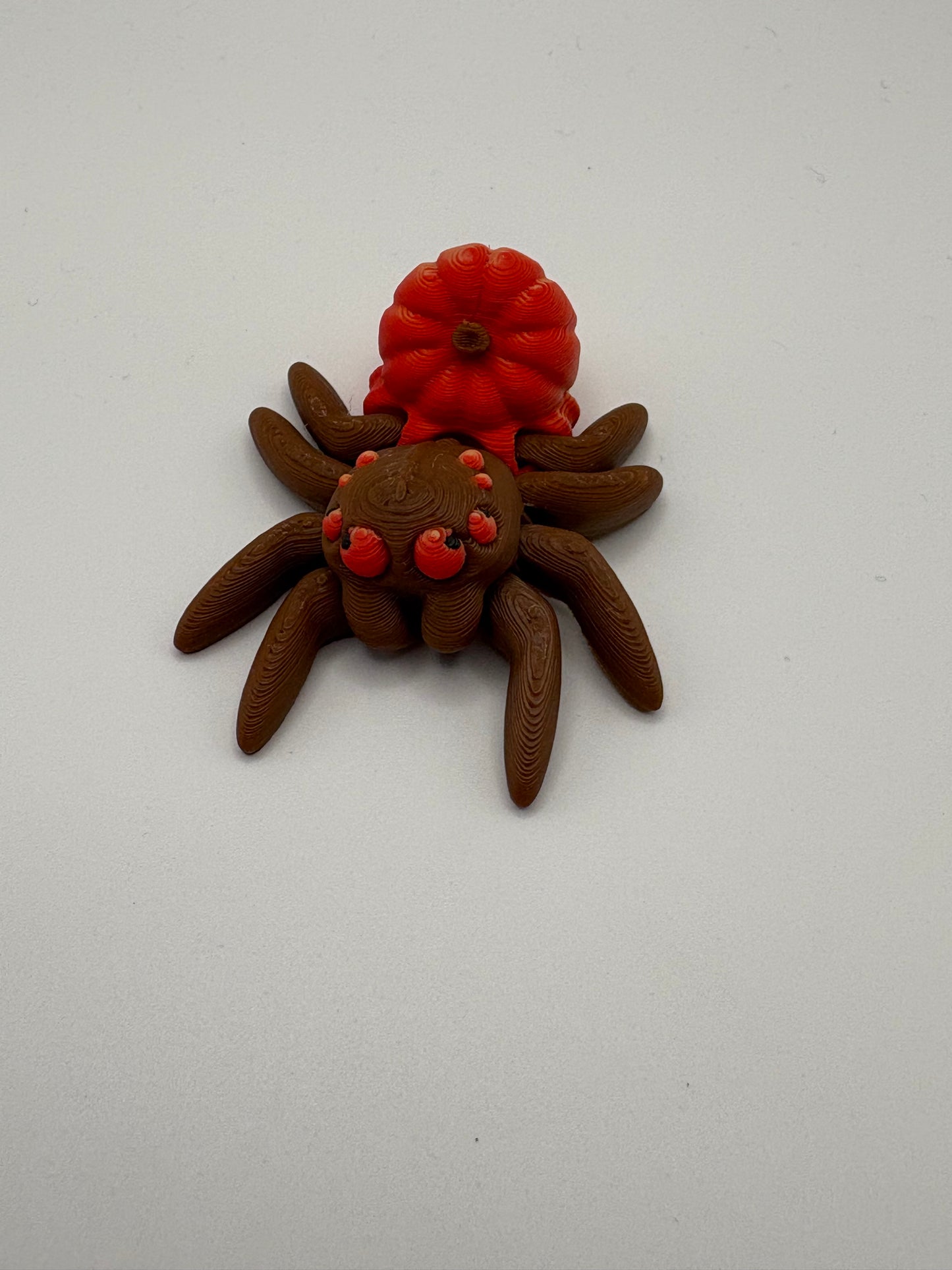 Tiny Pumpkin Spider