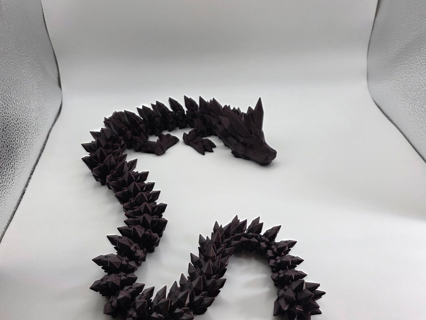 Carbon Fiber Adult Crystal Dragon