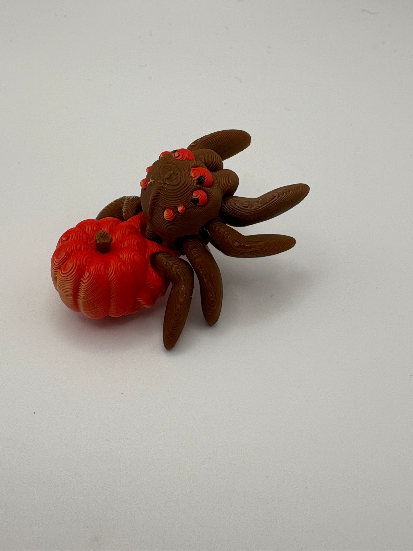 Tiny Pumpkin Spider