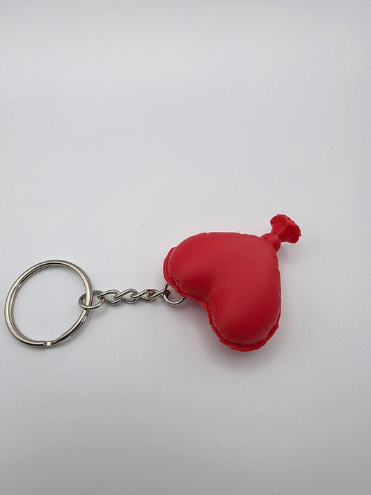 Heart Pillow Keychain