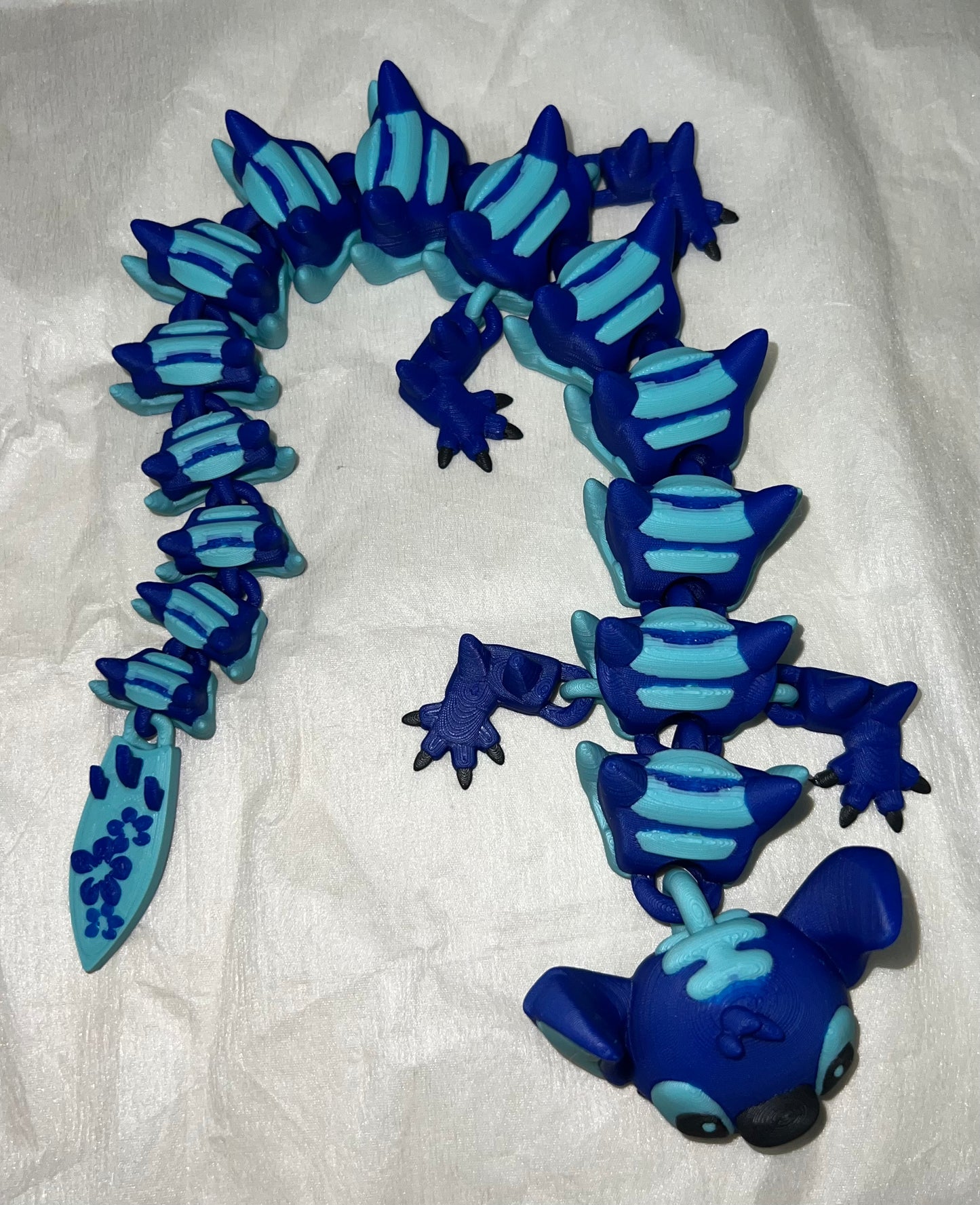 Blue Alien Dragon