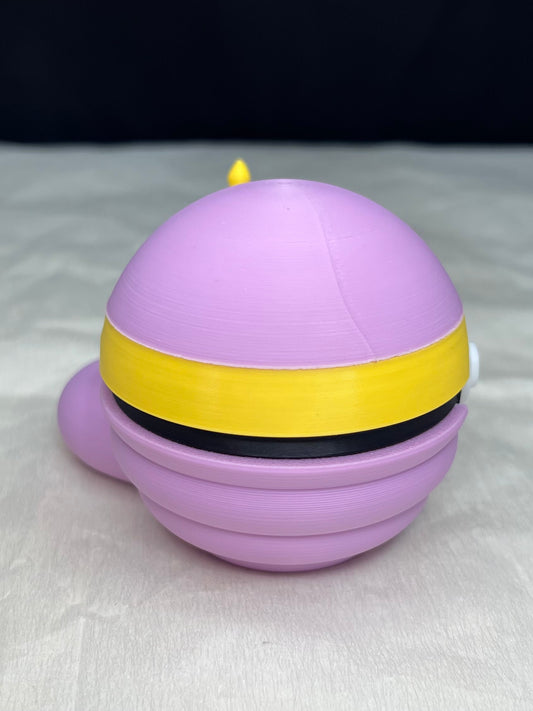 Ekans Themed Pokeball