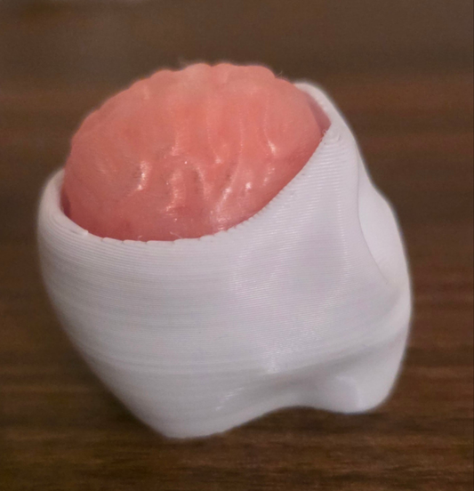 Small brain clicker keychain (glow in the dark)