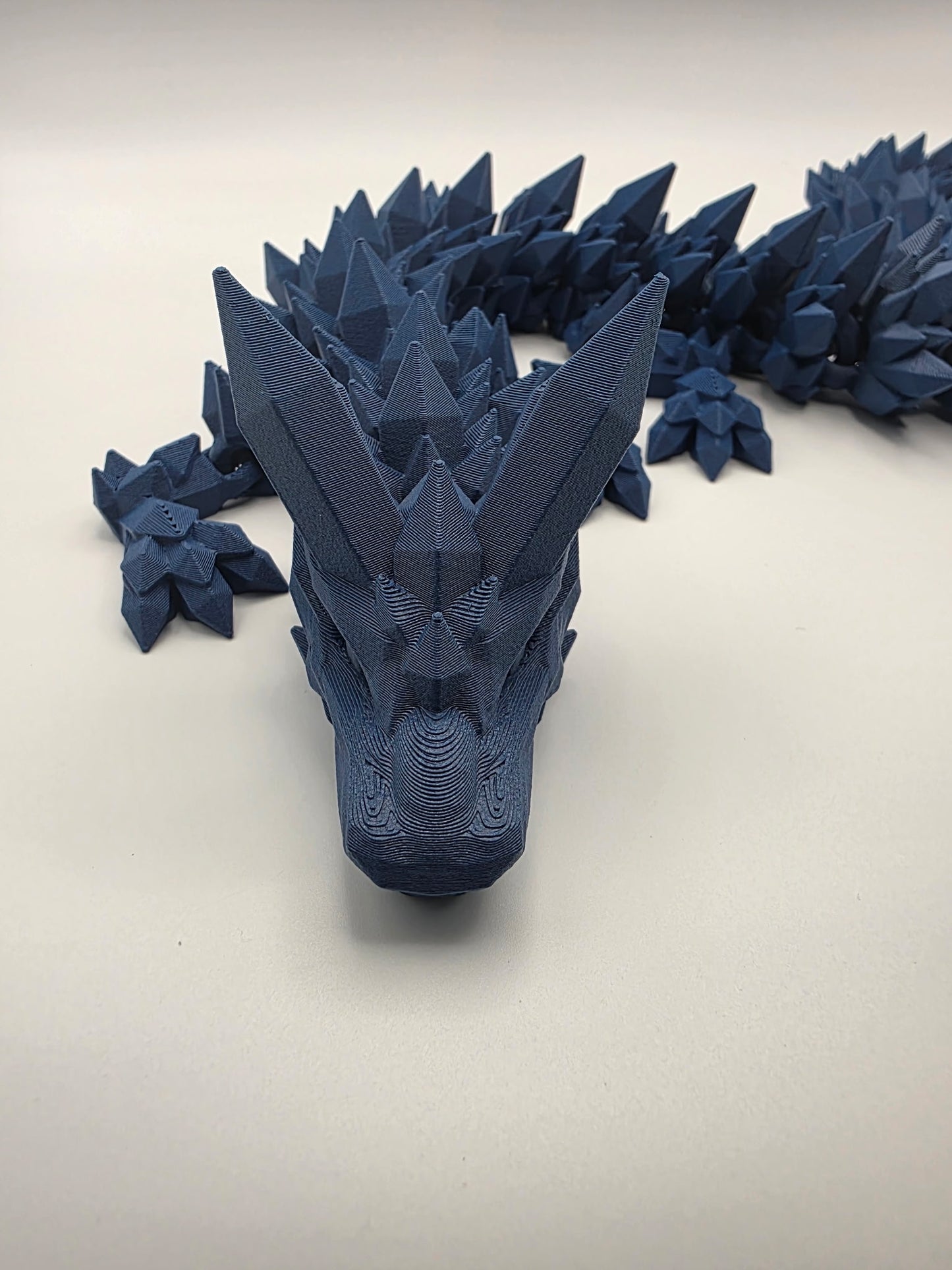 Carbon Fiber Adult Crystal Dragon
