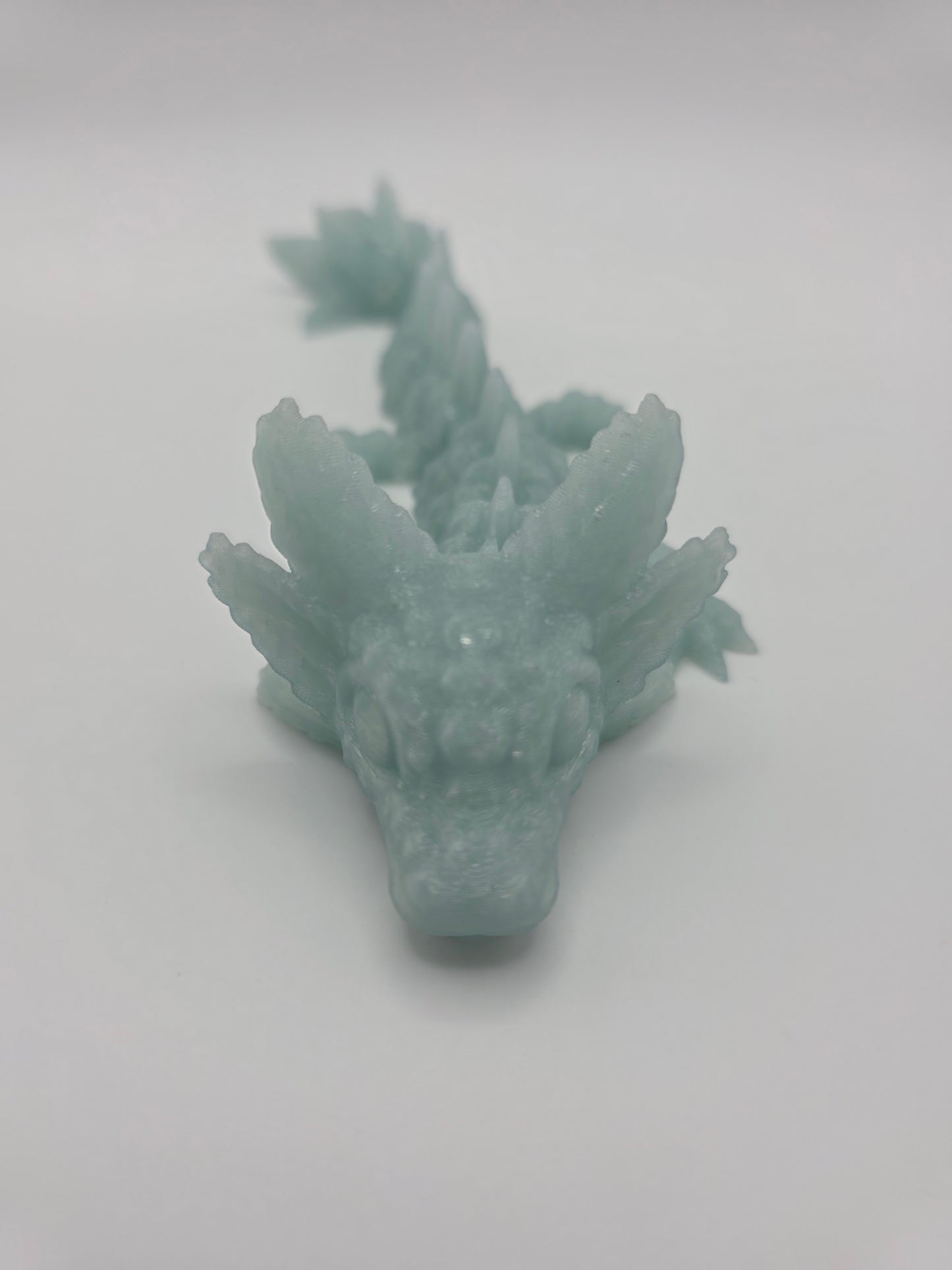 Baby Axolotl (glow in the dark) blue