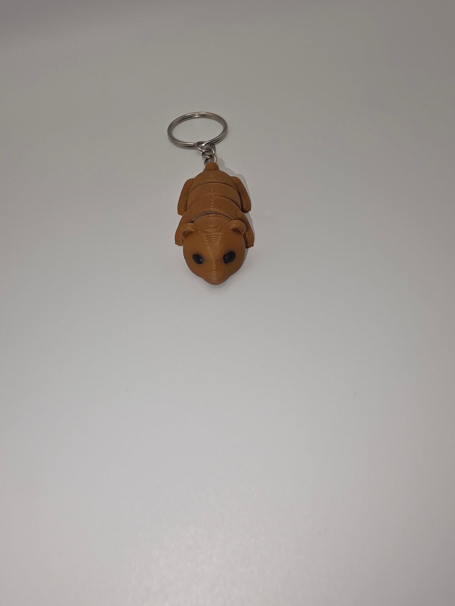 Brown bear keychain