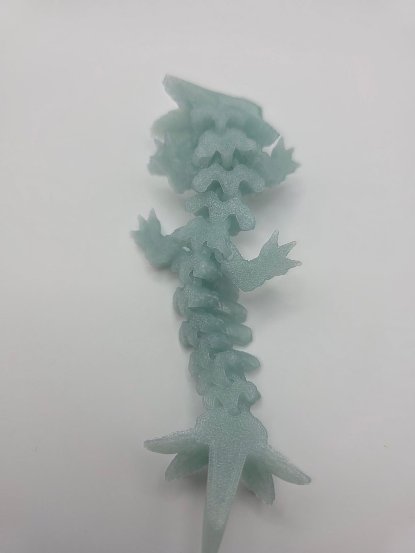 Baby Axolotl (glow in the dark) blue