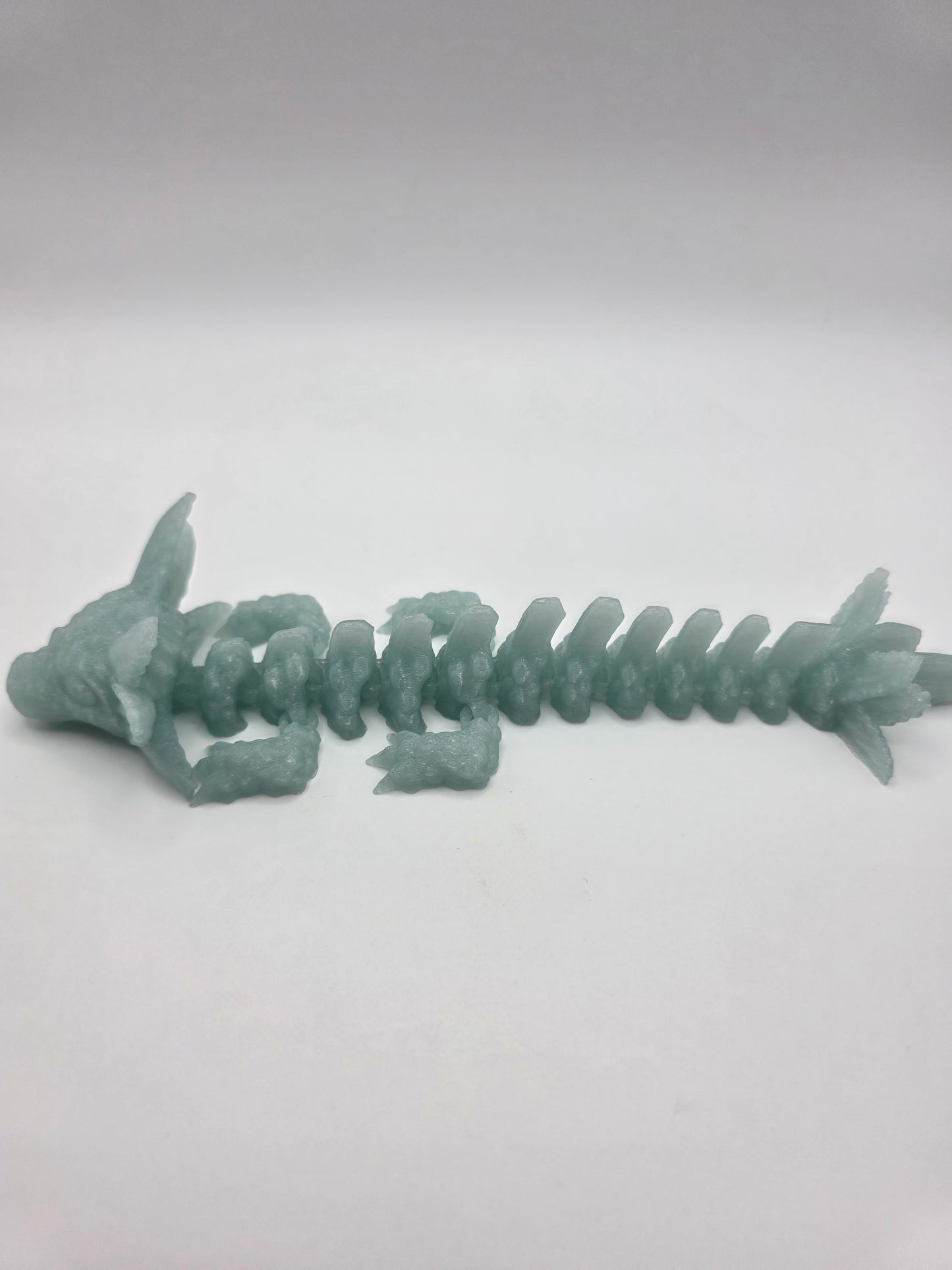 Baby Axolotl (glow in the dark) blue