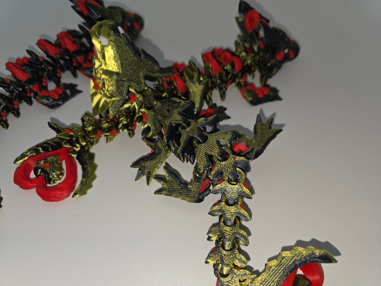 Gold/Black Darkheart dragon