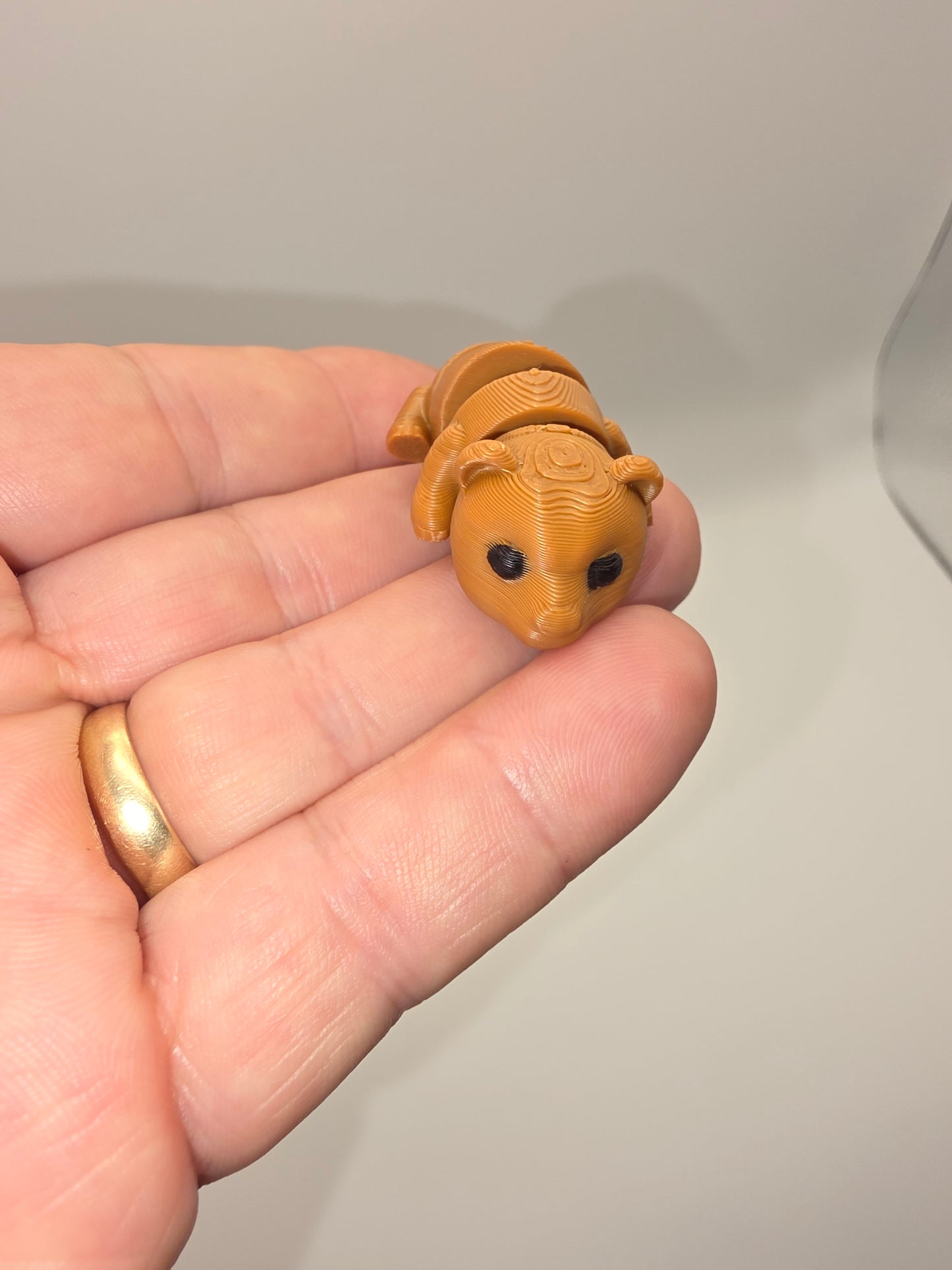 Brown bear keychain