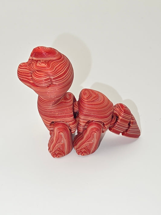 Long neck dino hatchling (dune red)