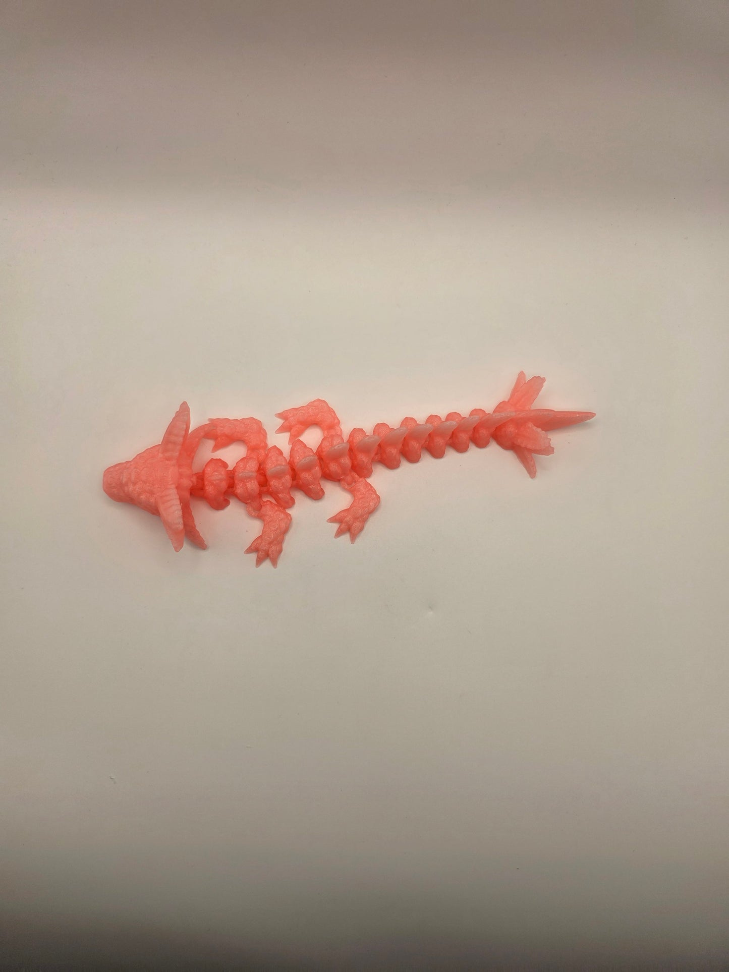 Baby Axolotl (glow in the dark) pink