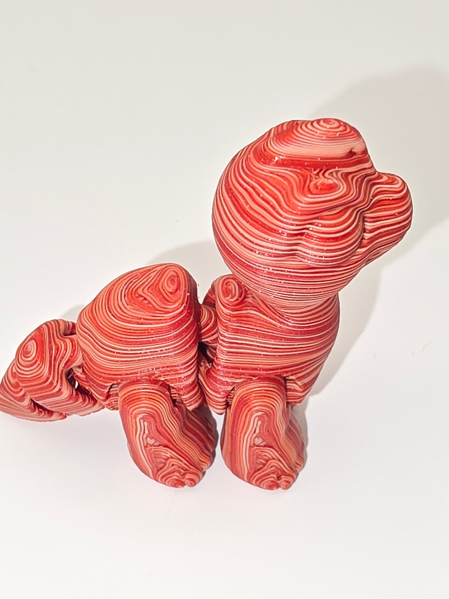Long neck dino hatchling (dune red)