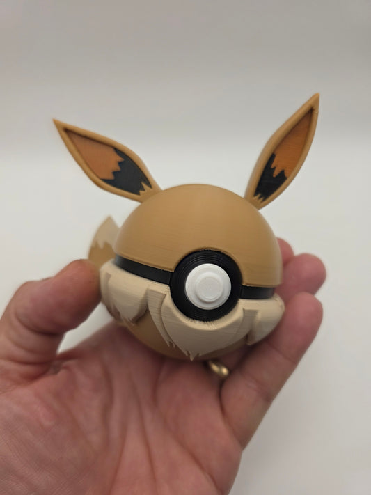 Eevee Themed Pokeball