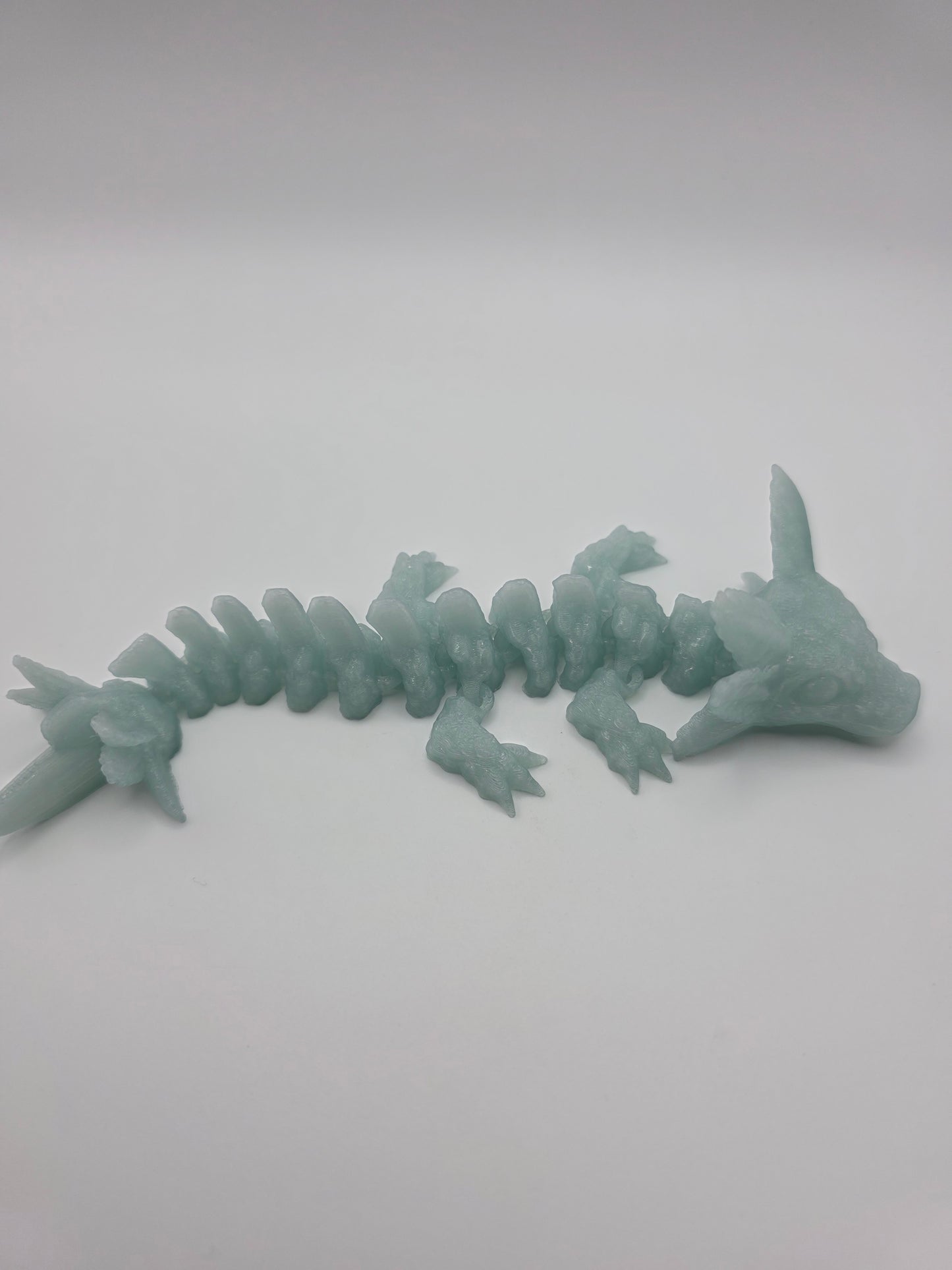 Baby Axolotl (glow in the dark) blue