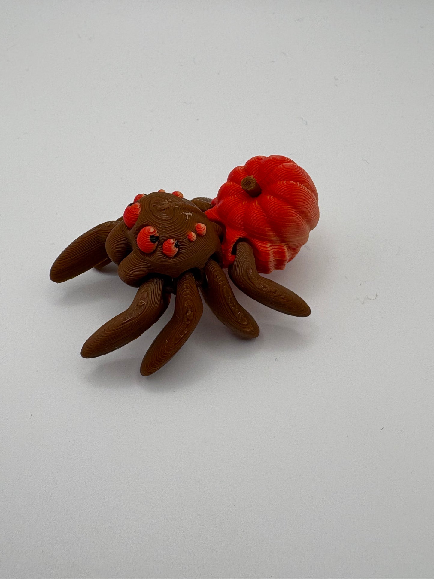 Tiny Pumpkin Spider