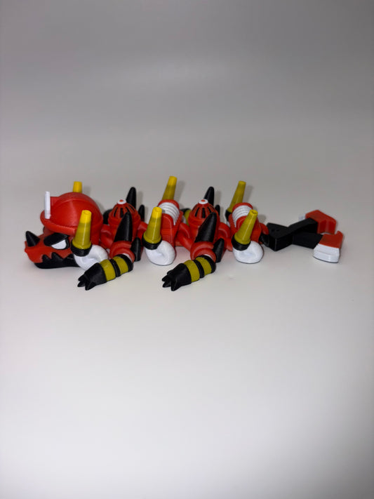 Mini Fireman Dragon