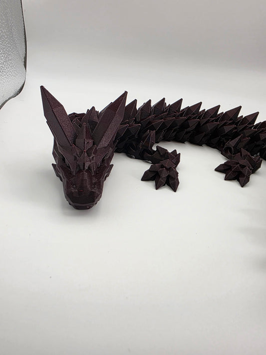 Carbon Fiber Adult Crystal Dragon