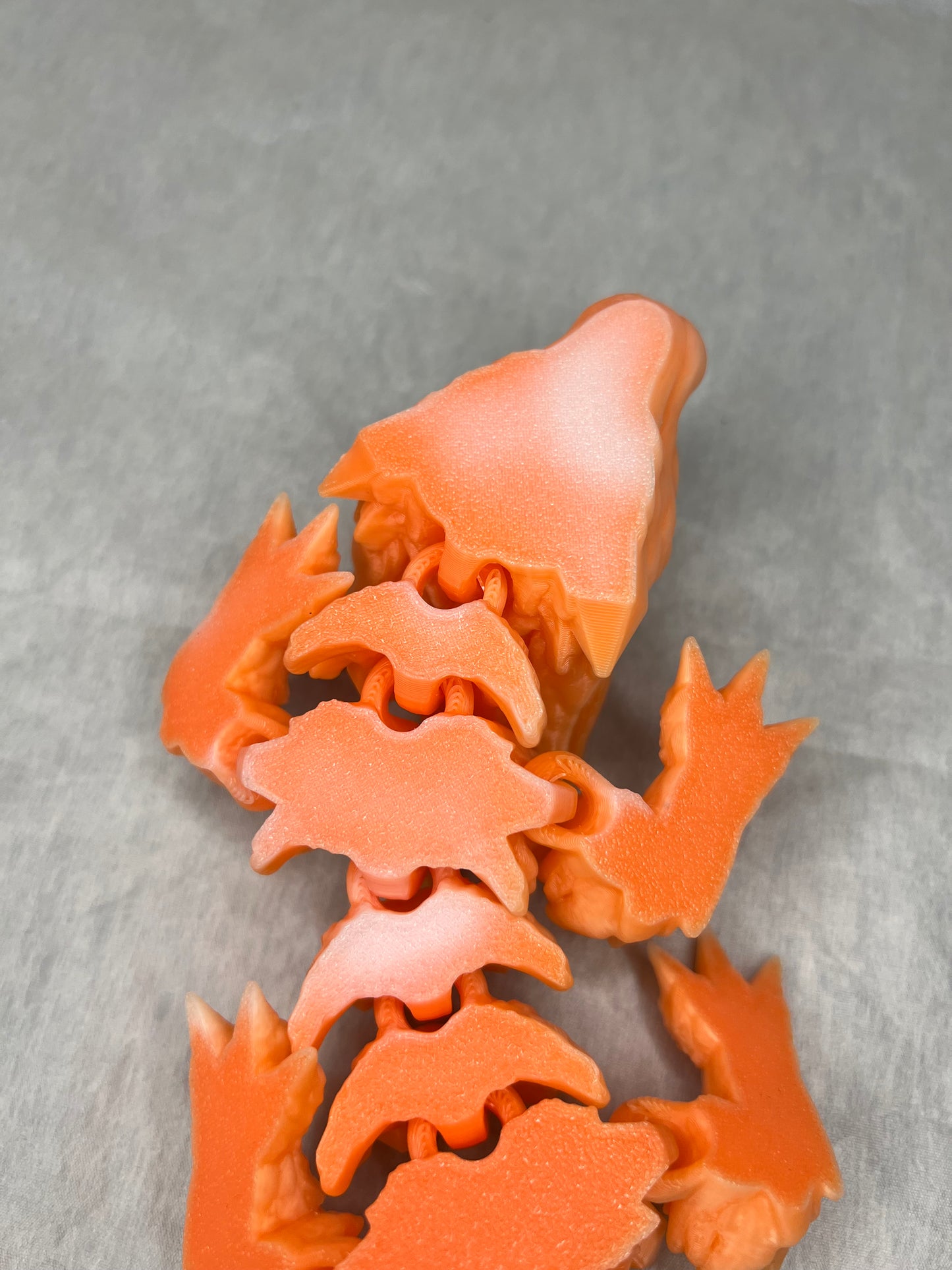 Temperature Changing Crystal Wolf Dragon