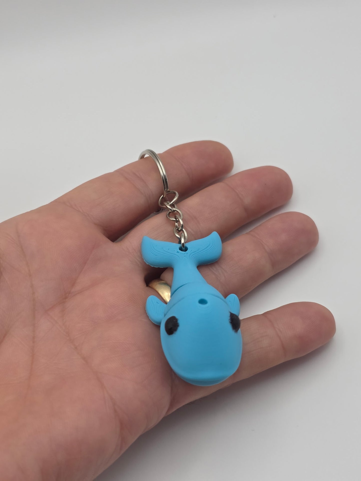 Whale Keychain