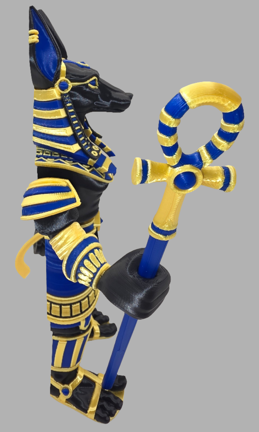 Multi-color Anubus w/removable weapons