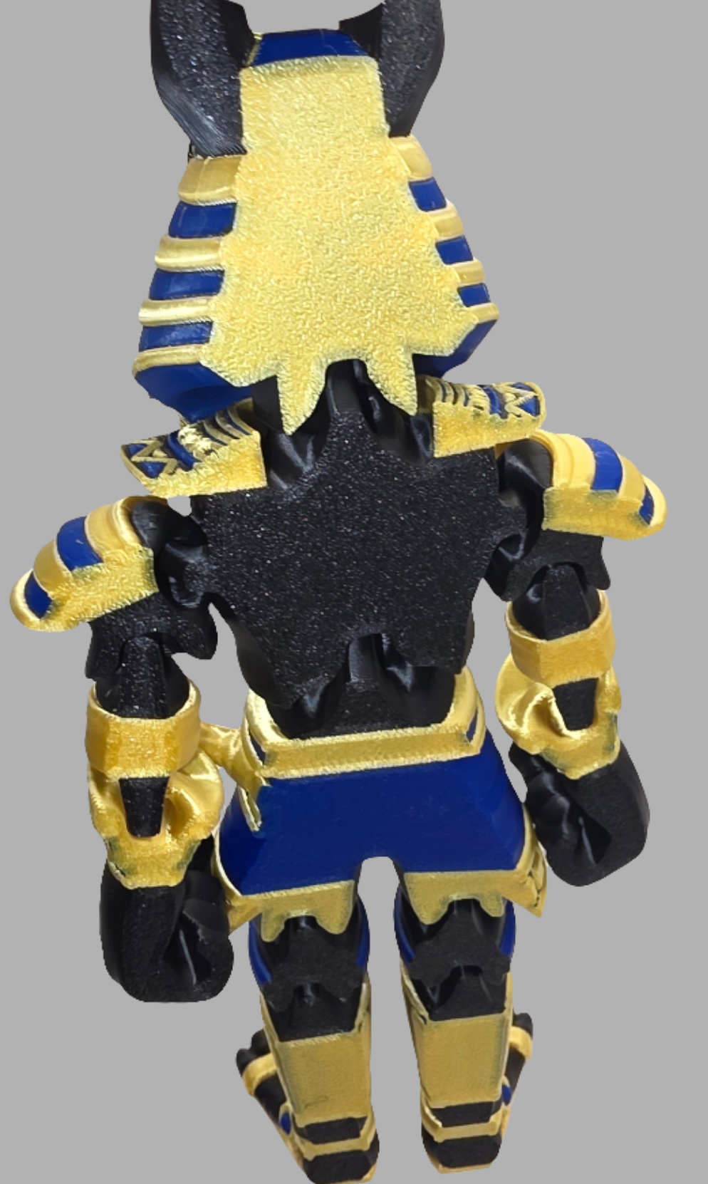 Multi-color Anubus w/removable weapons