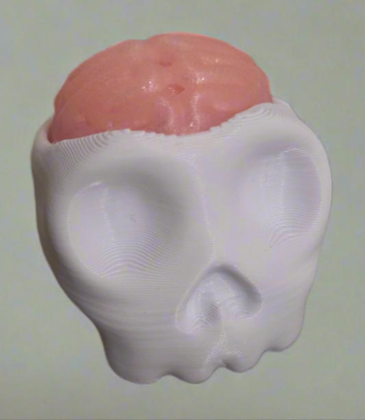 Small brain clicker keychain (glow in the dark)