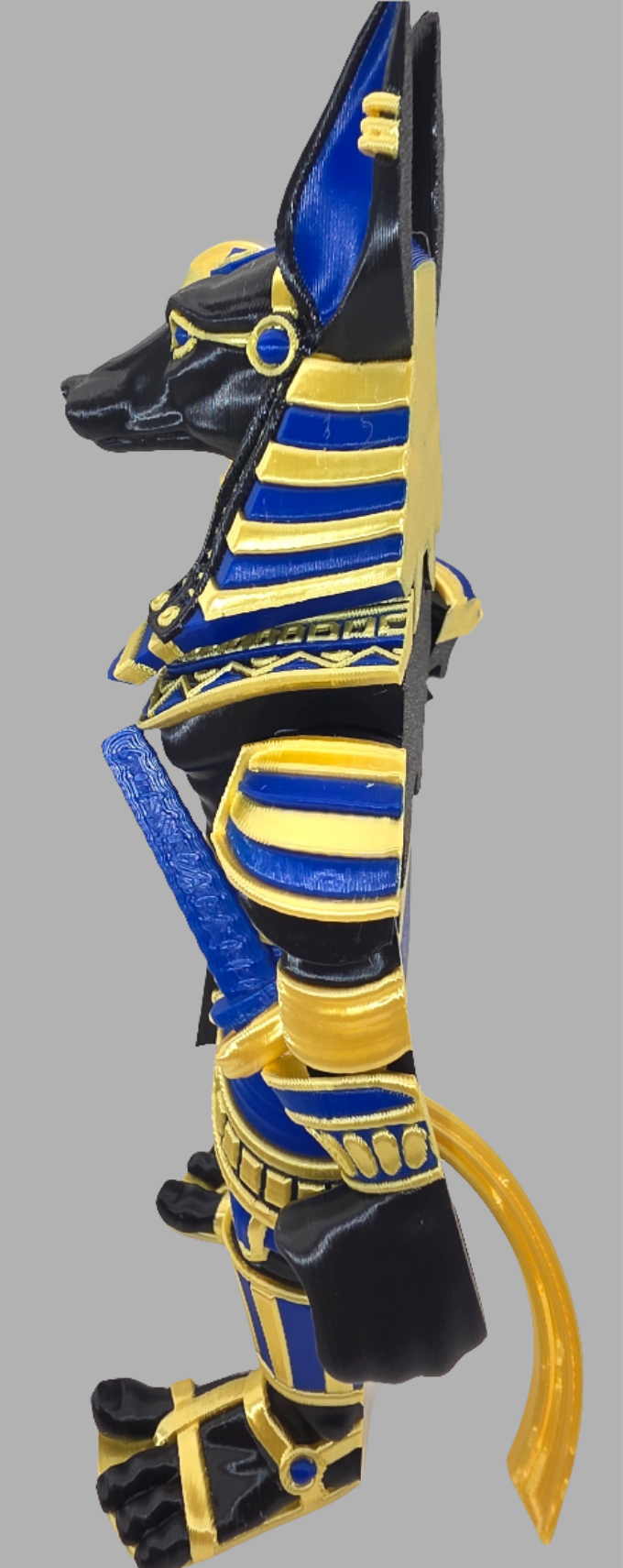 Multi-color Anubus w/removable weapons