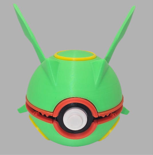 Rayquaza Themed Pokeball w/clicker