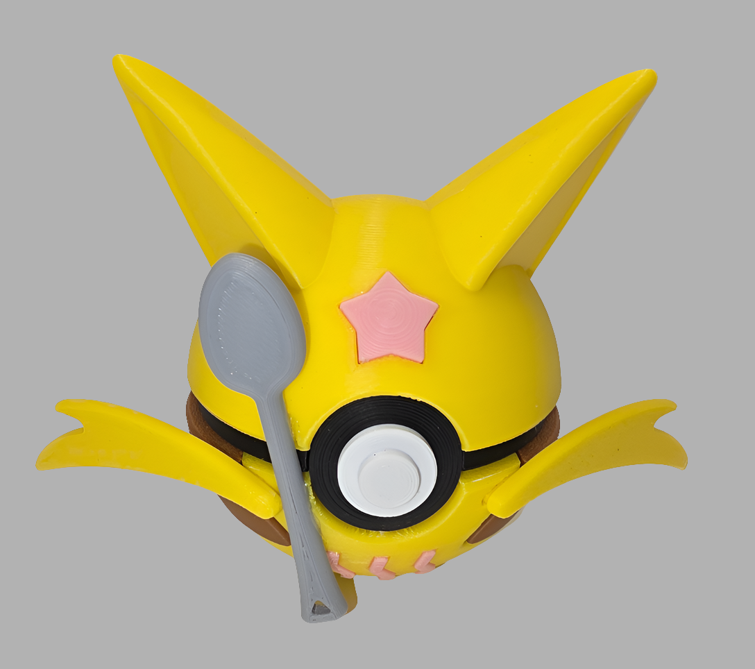 Kadabra Themed Pokeball