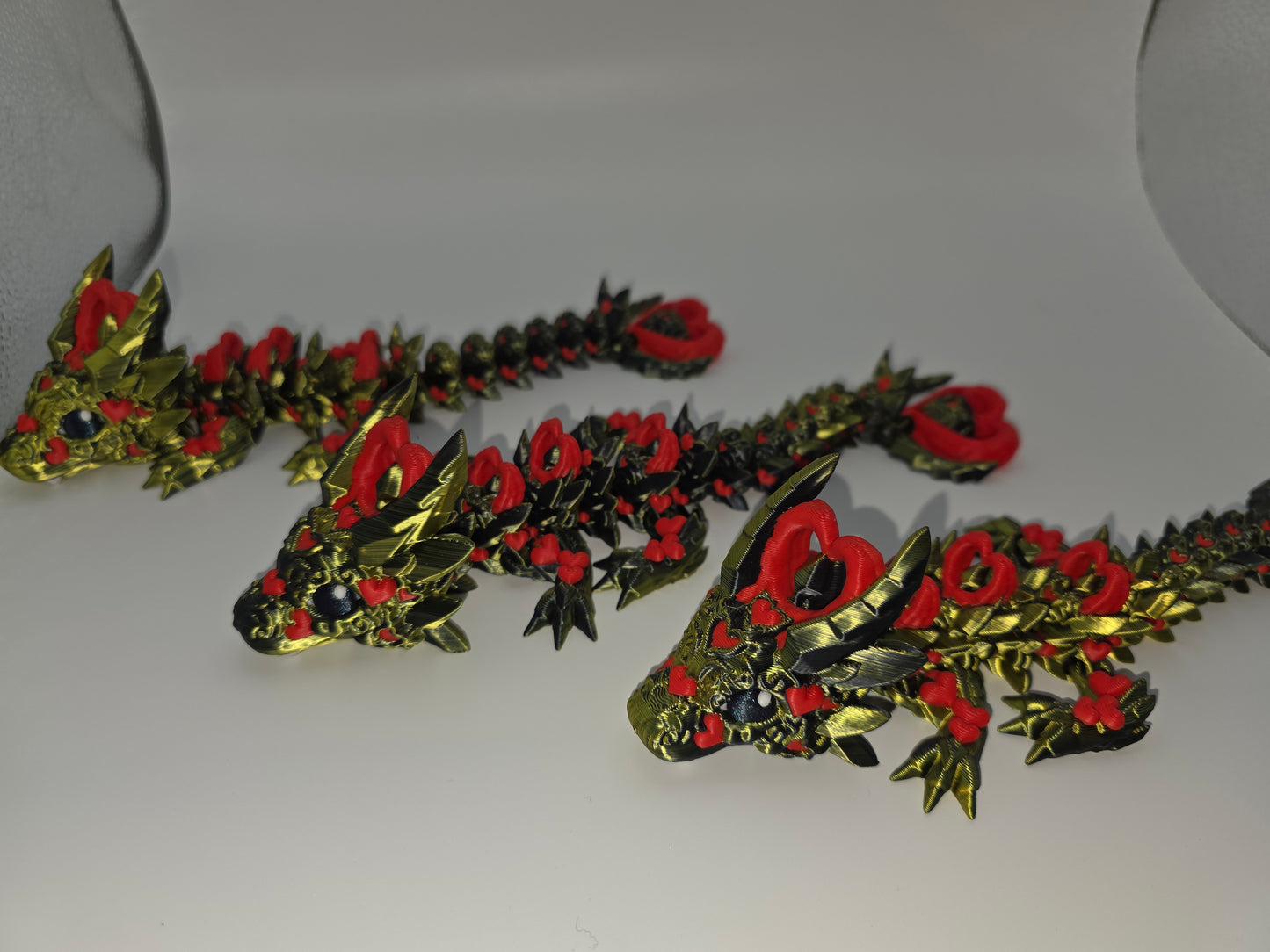 Gold/Black Darkheart dragon