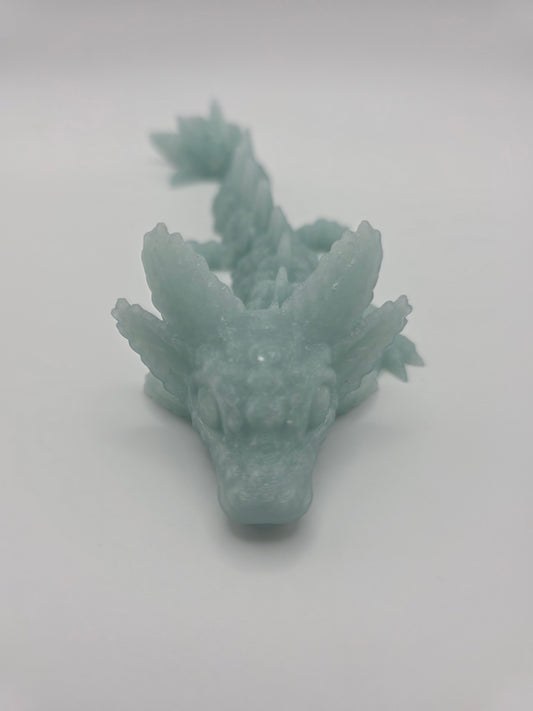 Baby Axolotl (glow in the dark) blue