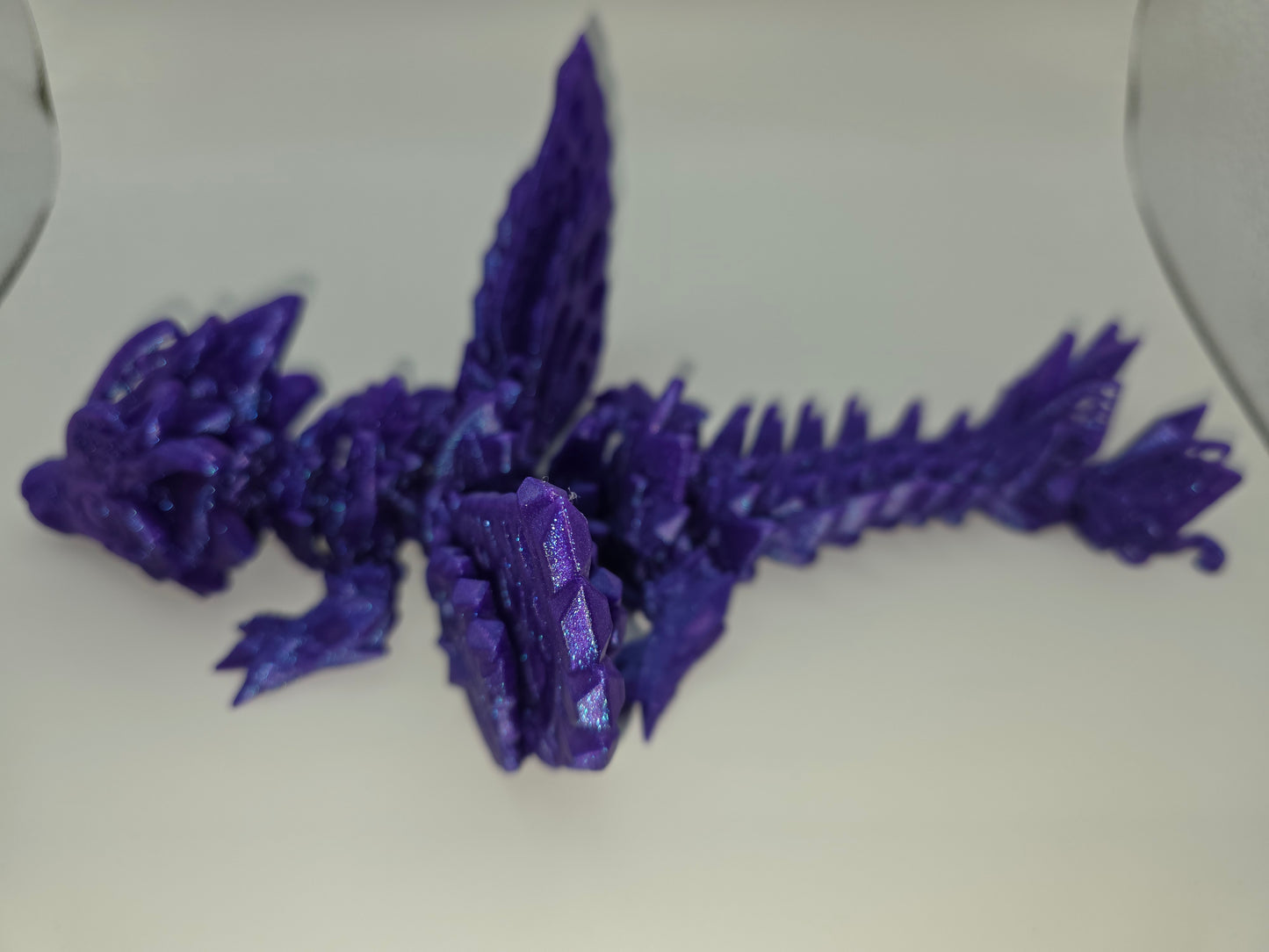 Fae wolf dragon (magic purple)