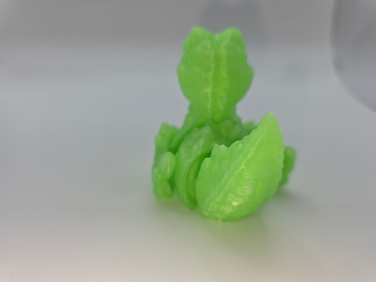 Quackadile (glow in the dark) green