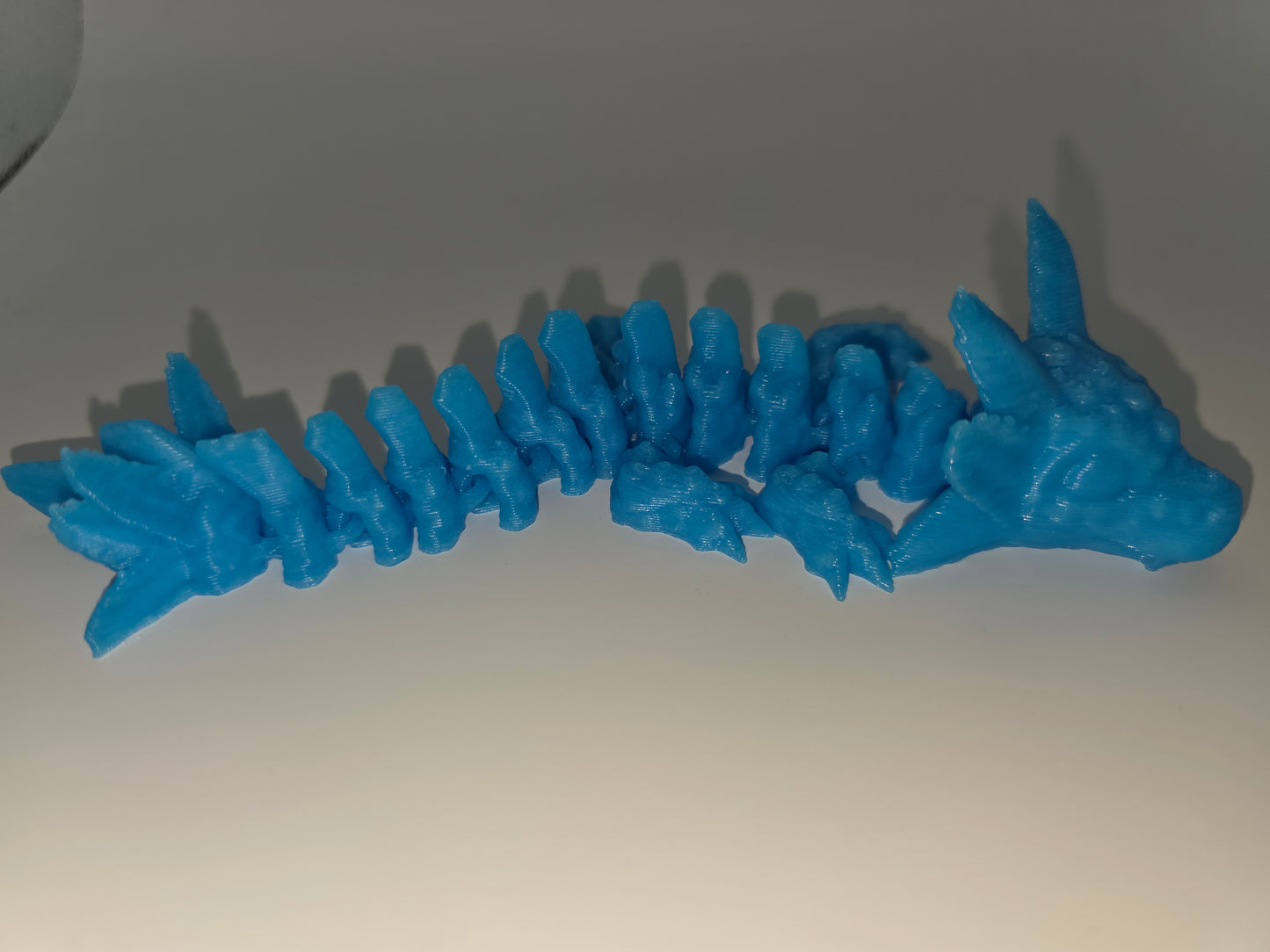 Baby Axolotl (glow in the dark) blue