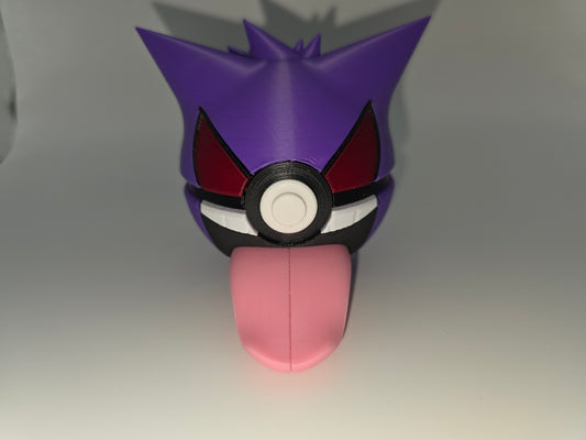 Gengar themed pokeball