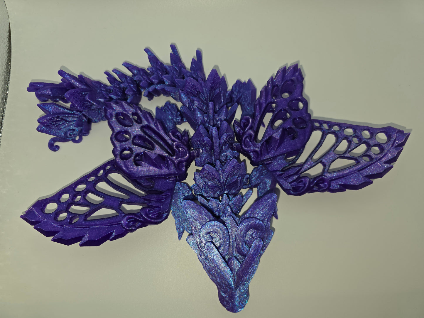 Fae wolf dragon (magic purple)