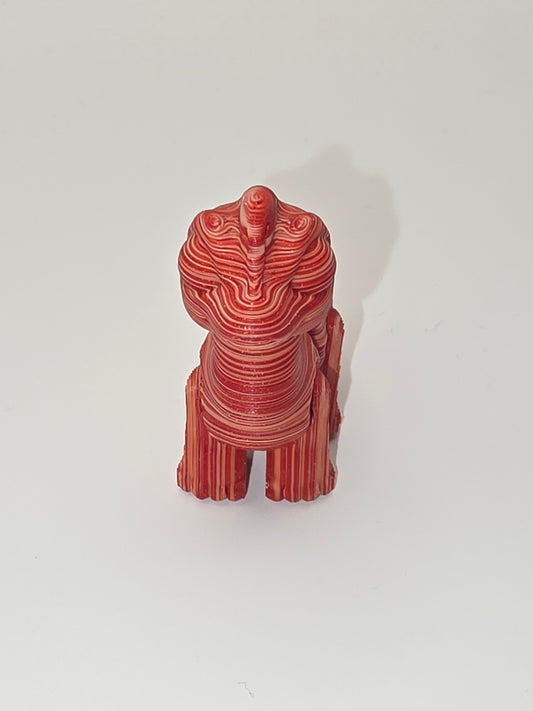 Long neck dino hatchling (dune red)